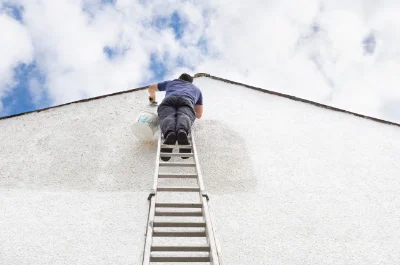 Peinture extérieure à Feugères — façades et ravalement